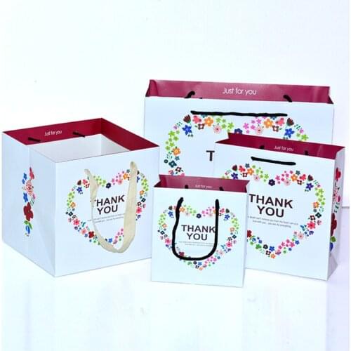 2018 Gift Box 10pcs In/-14x7x5cm 3 Sizes Custom Wholesale Gift Packing Bags, Exquisite Paper Bag Wedding Party Favour, Storage