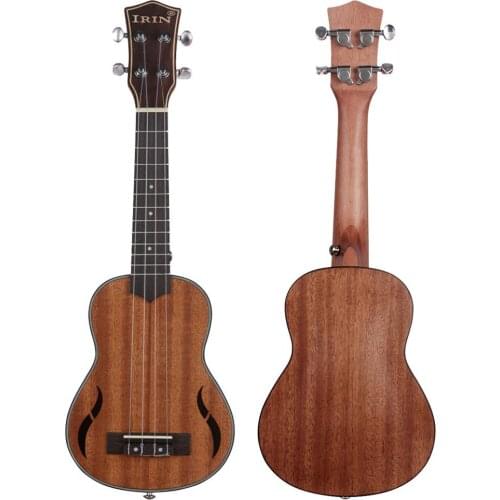 21 inches UK2160 Ukulele Mahogany Wood Acoustic Guitar Ukulele Mahogany Fingerboard Neck Hawaii 4 String Musical Instruments