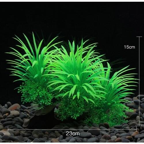 Fish Tank Landscaping Aquarium Ornaments Fake Water Grass Aquatic Plant Decorations Fish Tank Water Grass Decoration