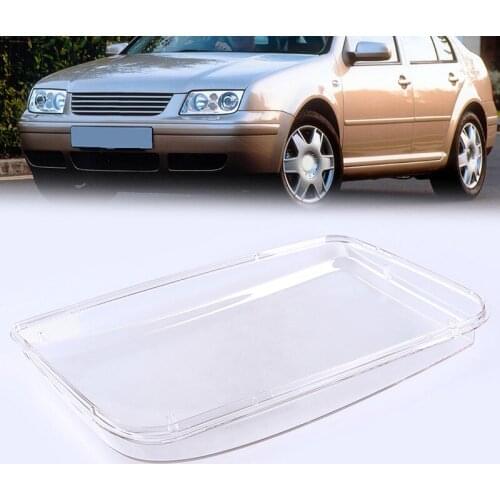 Car Left/Right Front Headlight Lens Cover Headlight Mask Shell Automobiles Kit for VW Jetta Variant 2001-2006 Car Styling