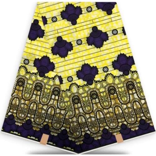 Guaranteed Veritable African wax real Nigeria wax high quality 6yards Ghana style sewing Women dress fabric