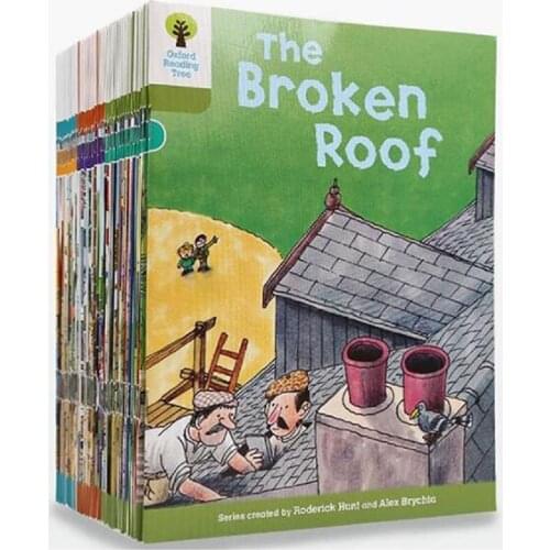 Hot 1 set of Random 10 books 7-9 level Oxford reading tree rich reading help children read Pinyin English story picture book