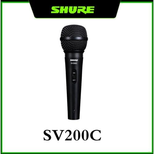 Shure Microphone SV100C SV200C Wired Home KTV Singing Live Microphone Karaoke