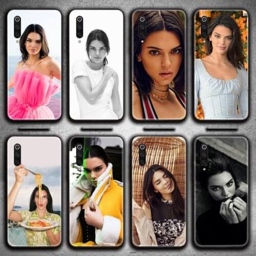 Model gril Kendall Jenner Phone Case for Xiaomi Mi Note 10 Lite Mi 9T Pro xiaomi 10 10 CC9 Pro