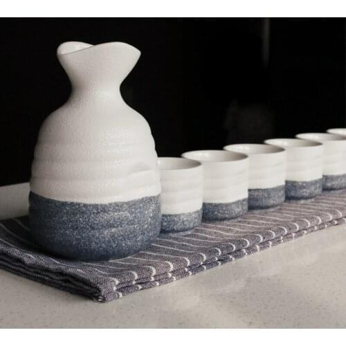 Creative Japanese Sake Cups Set Vintage Small Mens Gift Set Luxury Unbeelievables Cup Heupfles Gepersonaliseerd Drinkware BS50JH