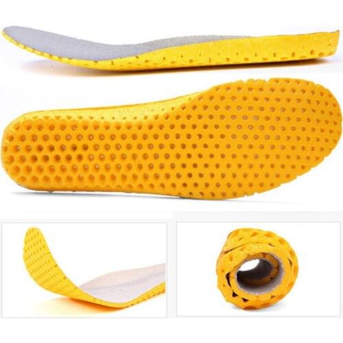 2PCS Insoles Orthopedic Memory Foam Sport Support Insert Woman Men Shoes Feet Soles Pad Orthotic Breathable Running Cushion