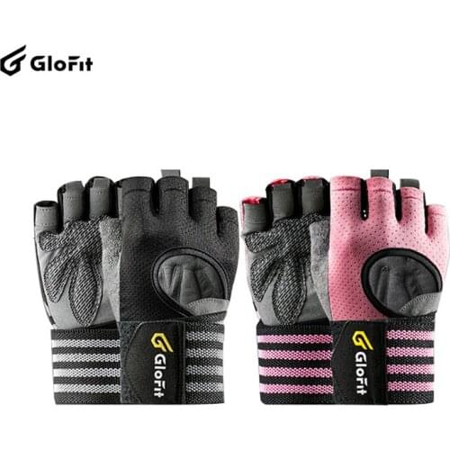 Glofit Cycling Gloves Shockproof GEL Pad Half Finger Sport Gloves Summer Light Breathable Bicycle Gym Fitness Bike Gloves