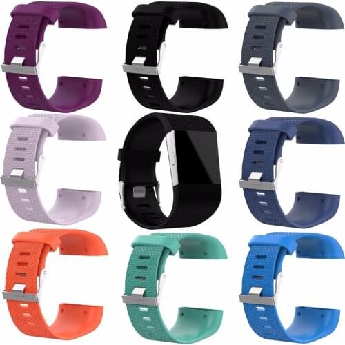 Newest TPU Bracelet Strap Small&Large Replacement Band for Fitbit Surge Watch Fitness Tracker WatchBand Wristband Accessories