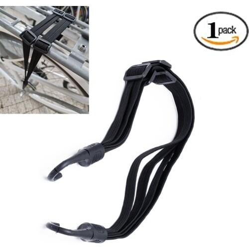65CM 2 Hooks Universal Motorcycle Helmet Straps Strength Retractable Helmet Fuel Tank Luggage Elastic Rope Fixed Strap Net Belt