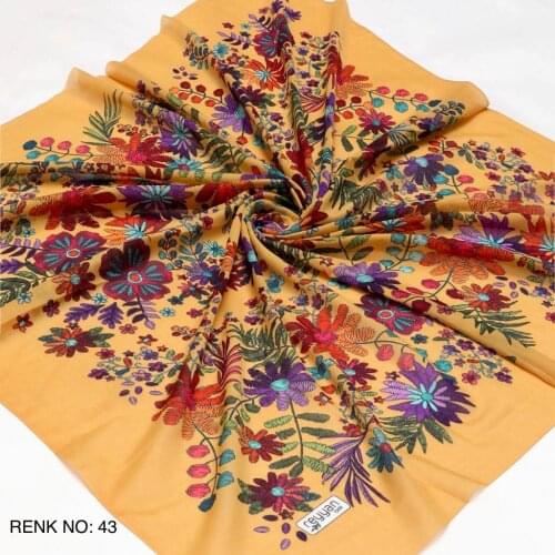 REYYAN SILK OYALIK WRITING (NEW QUALITY)-16323 - RENK-43