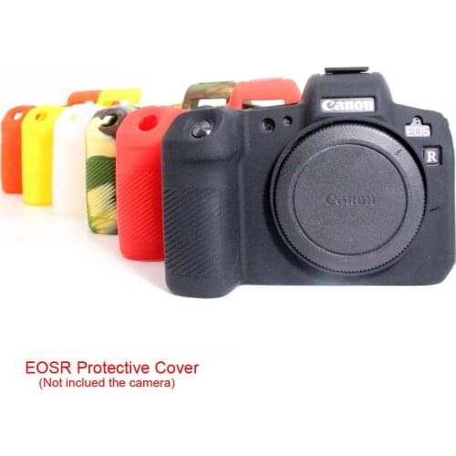 Silicone Case for Canon EOS R Case Soft Silicone Rubber Protective Body Skin for Canon EOSR Camera Body Protector Cover