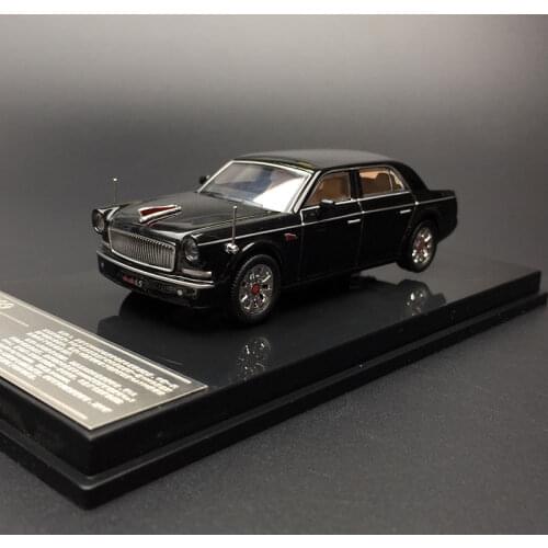 XCarToys 1:64 2009 China HONGQI L5 Black Diecast Model Car