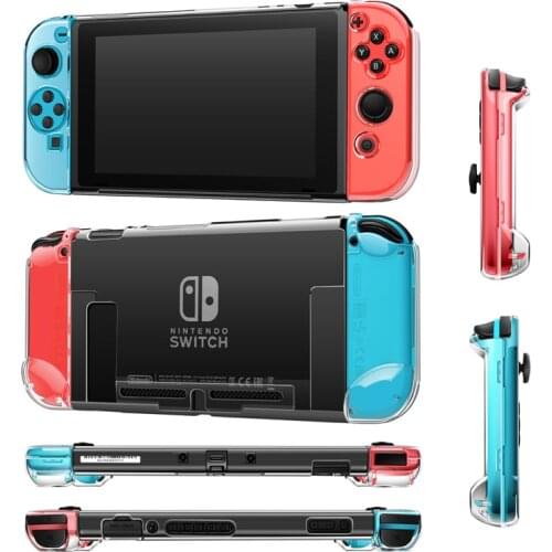 Nintendos Switch Game Accessories Transparent Plastic Hard Crystal Shell Nintend Switch Case Cover for Nintendo Switch Games