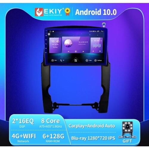 EKIY Car Radio Android 10 For KIA Sorento 2 XM Sedan 2009 - 2012 Autoradio Blu-ray Multimedia Player 1280*720 IPS/QLED GPS Navi