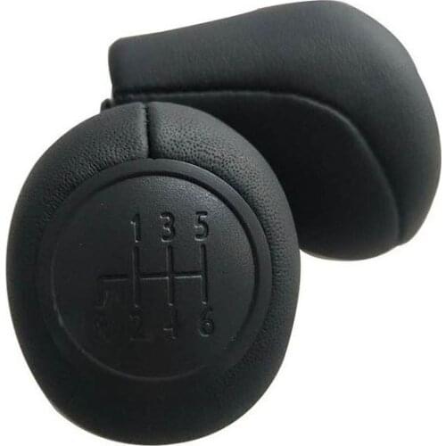 6 Speed Car Shift Gear Knobs Leather Shift Knob For MERCEDES Benz VITO VIANO II 2 W639 Vito W639 2003- 2010
