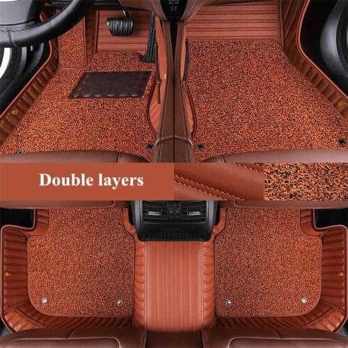 Best quality! Custom special car floor mats for Audi e-tron Sportbact 2021-2020 durable waterproof double layers rugs carpets