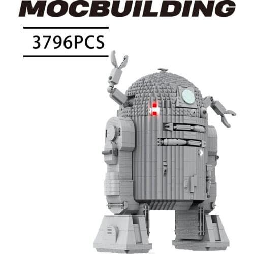 Sapce Wars UCS Concept R2-D2 Robot Assembly Model MOC Building Blocks Empire Stormtrooper Collector diy Bricks Toys Kids gifts