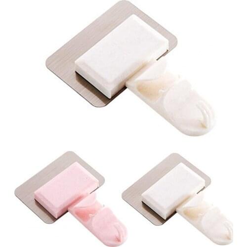 Powerful Wall Hanging Hook Wall Mounted Heavy Duty Damage Free Trace-proof Bathroom Towel Hook for Kitchen Storage Supplies