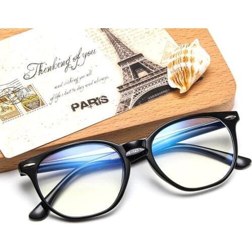 Classic Ultralight Anti-Blue Light Eyeglasses Women Optical Myopia Glasses Frame Men Square Plastic Eye Glasses New 2020