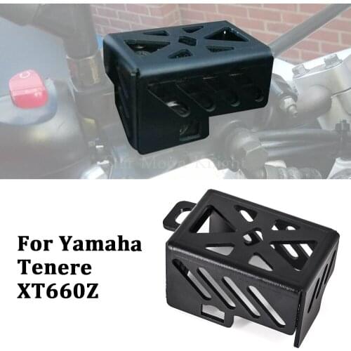 For Yamaha Tenere XT660Z XT 660 Z XTZ 660 2008 Onwards Motorcycle Front Brake Reservoir Oil Cup Guard Protector Cover