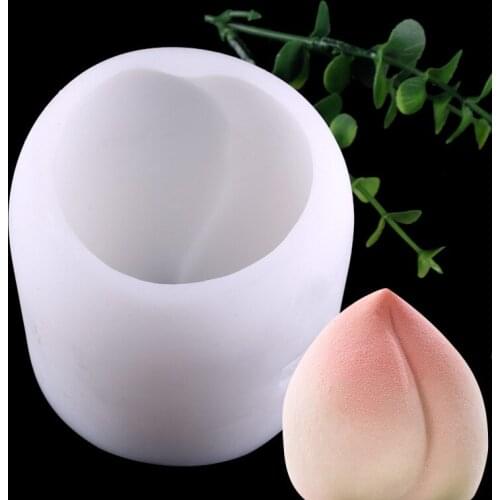 Lovely Fruit Peach Shape Cake Mold Silicone Mold Baking Tool Cake Decorating Tools DIY Mousse Mould Cake Bakeware Wholesale