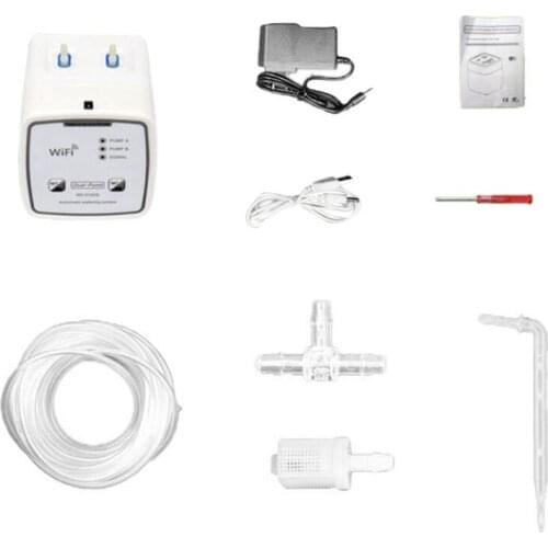 Double Pump Garden Wifi Control Watering Device Automatic Water Drip Irrigation Watering System Kit