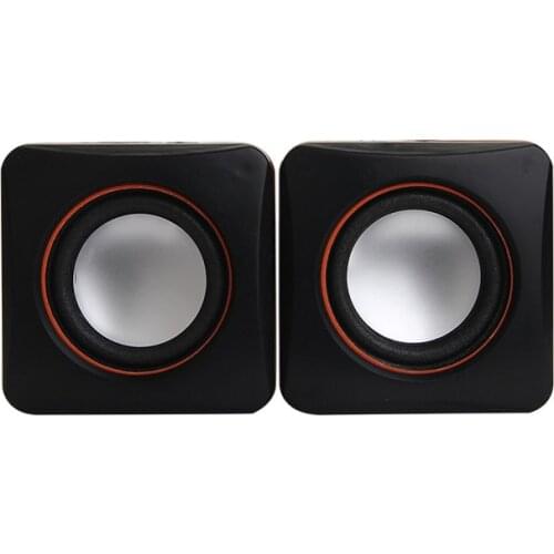 High Quality USB Mini Speaker Portable Music Player Amplifier Loudspeaker Stereo Sound Box for Computer Desktop PC Notebook