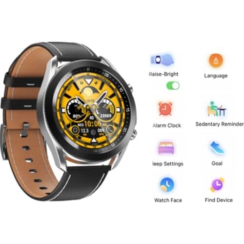 W3 Men Women Smart Watch Rotating Screen Bluetooth Call Heart Rate Waterproof Watch Music Control for Android IOS Watch DIY DT95