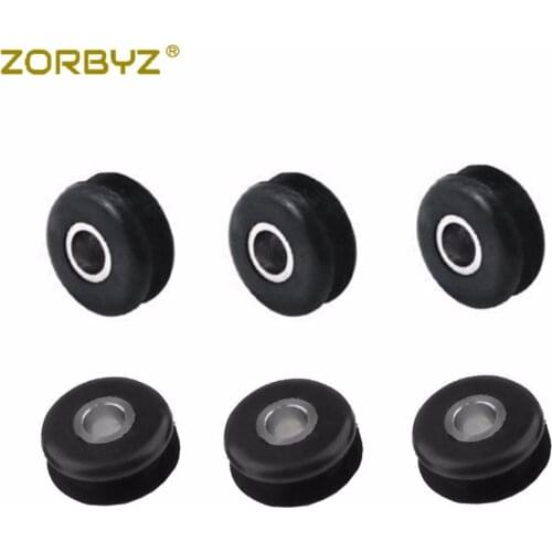 ZORBYZ Motorcycle Gas Tank Mounts Metal & Rubber Grommets For Harley Softail 1984-1999 FXWG 1985-1986