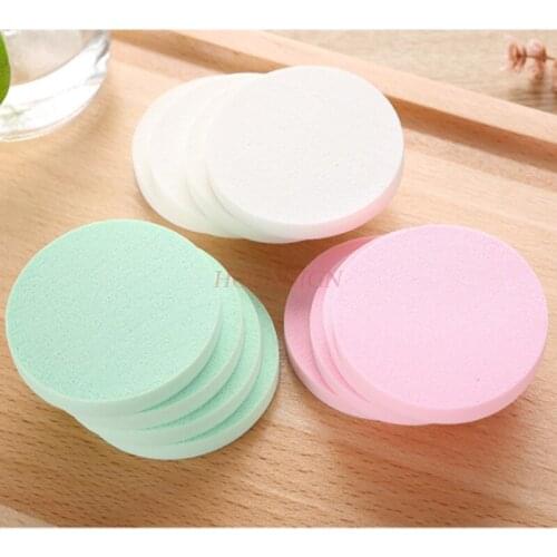 20 Pieces Of Sponge Puff Wet And Dry Powder Cake Foundation Bb Cream Makeup Cotton Bun Round Makeup Tools Sale