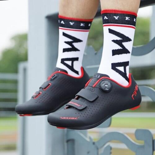 2021 Sidebike new road bike shoes SD-023 professional breathable self-locking cycling shoes lightweight sneakers