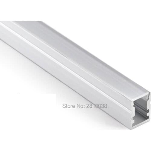 30 X 2M Sets/Lot 6000 series led aluminum channel and U-shape aluminium led housing profile for wall recessed lights