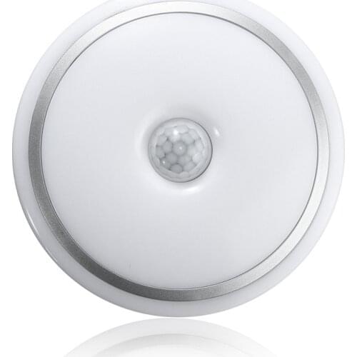 12W PIR Motion Sensor Acrylic led ceiling light lamp warm white/white modern restaurant /Bathroom Ceiling lamp led lighting