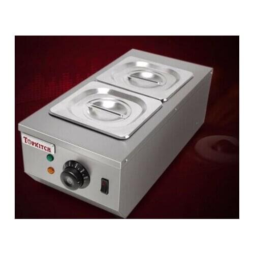 CE Electric Water Heating Chocolate Melter 2-Tanks Chocolate Melting Machine