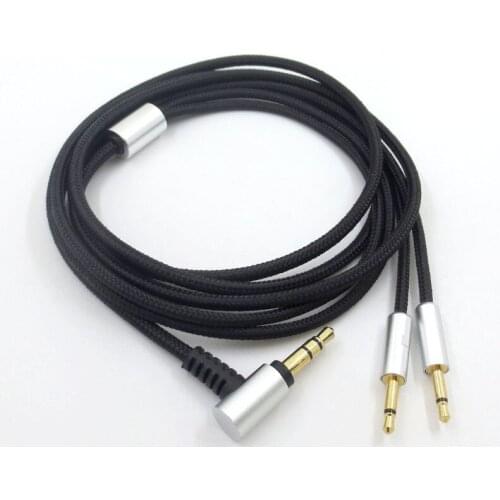 For Sennheiser 3.5mm to 2*2.5mm audio cable For Senhai HD202 HD212 For Hifiman HE400i earphone cable for Apple/Samsung Volume