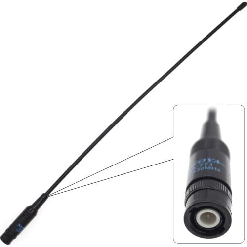 Nagoya NA-771 BNC male Dual Band Flexible Antenna For CB handheld Two Way Radio Dual Band NA771 VHF UHF 144 430MHz Antenna