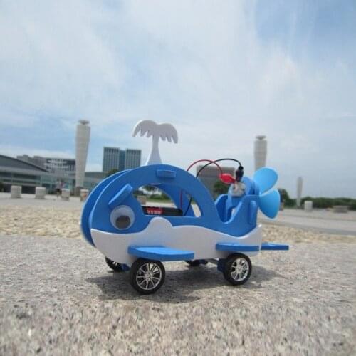 Electric Physics Science Toys Floating Killer Whale Boat Kit Model Technology Learning Educational Toys For Children School STEM