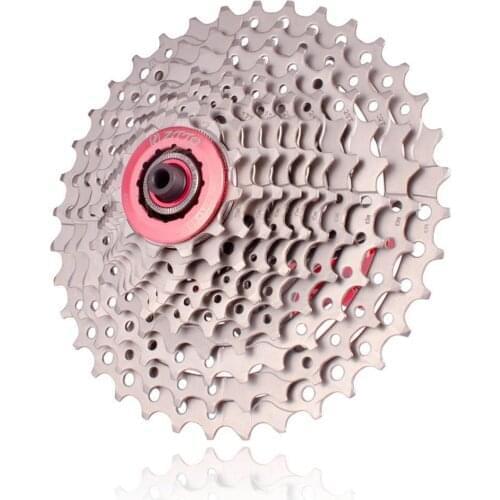 MTB 10s Freewheel 10 Speed Cassette 11-36T Silver Steel Flywheel for Parts Cycling Mountain Bike Bicycle Part