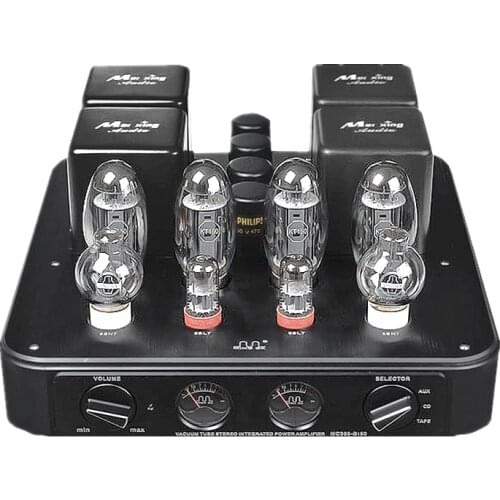 MC368-B150 hifi high-power KT150 tube power amplifier, output power 150W x 2, Frequency response: 15Hz-60KHz ±1dB