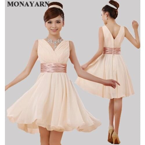 V-neck Women Dresses MONAYARN China