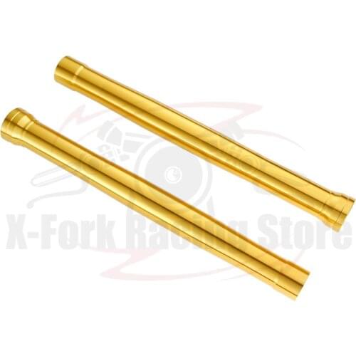Outer Front Gold Fork Tubes For Yamaha MT09 2018-2020 2019 540mm Front Fork Pipes 1RC-23126-11-00