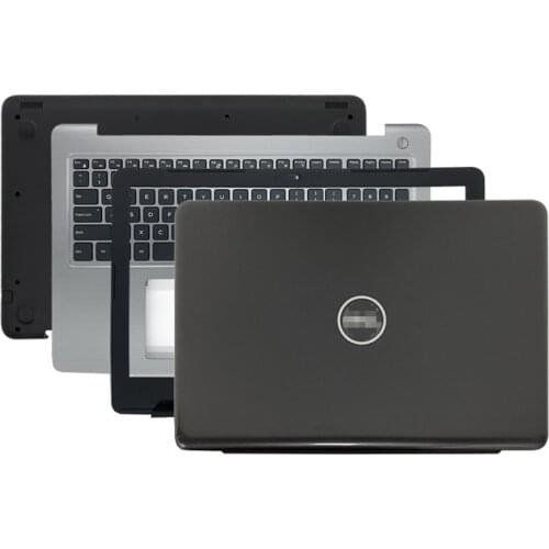 NEW Laptop LCD Back Cover/Front bezel/Hinges/Palmrest/Bottom Case For DELL Inspiron 15 5567 5565 0PT1NY 0T7J6N 024TTM 0NP37J