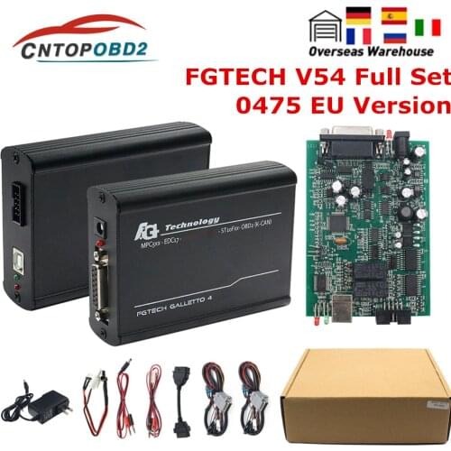 Fgtech Galletto 4 Master V54 Full Chip 0475 FGTech Support BDM Full Function for KESS KTAG fg tech ECU Chip Tuning Programmer