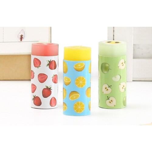 Fruits pencil Eraser Rubber Eraser Primary Student Prizes Promotional School Supplies Stationery Correction Products