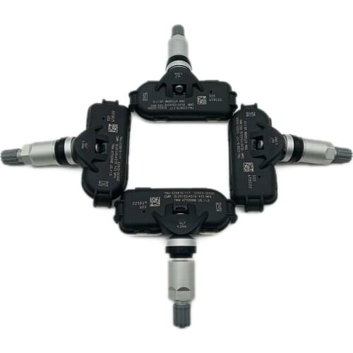 TPMS 52933-3X300 For Hyundai Elantra C-Green For Kia Pride Rio 2019 433Mhz Tire Pressure Monitor Sensor System 52933-3X300 4pcs