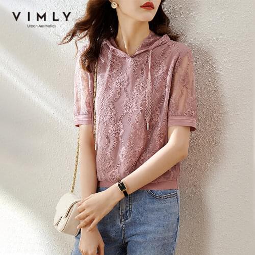 Женские толстовки с капюшоном Vimly China At AliExpress