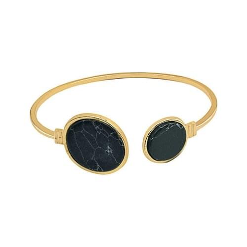 Gold Color Jewel Bangle Fashion Woman Disc Bracelet For Girls Party Luxury Jewelry Gifts