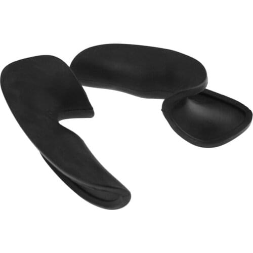 2PCS Steering Wheel Thumb Grip Cover Replacement Steering Wheel Case Black Rubber Protector Car Styling For Renault