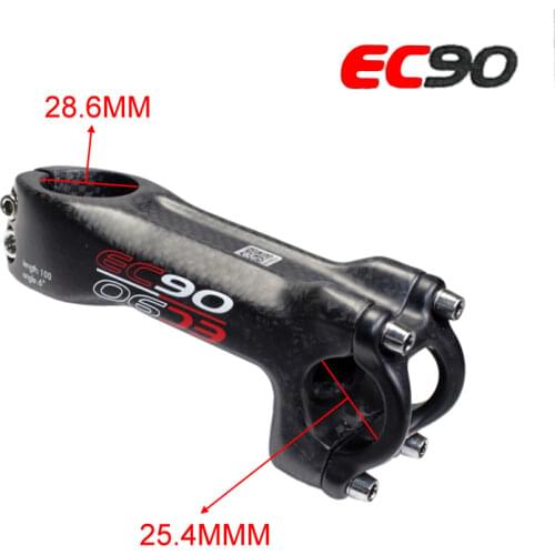 2019 EC90 matte full carbon fiber riser mountain bike road bike bicycle stem carbon fiber new arrival MTB bicke Stem 28.6-25.4MM