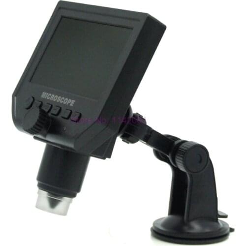 5PCS 600X 4.3" Inch Digital LCD Display Electronic Digital Video Microscope Portable LED Magnifier Built-in Battery Microscopio